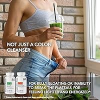 Vista 3 de Youth & Tonic Thermogenic Corti Thermo Shape 15 Day Colon Cleanser & ACV Detox para desintoxicación de energía y metabolismo 90 pastillas