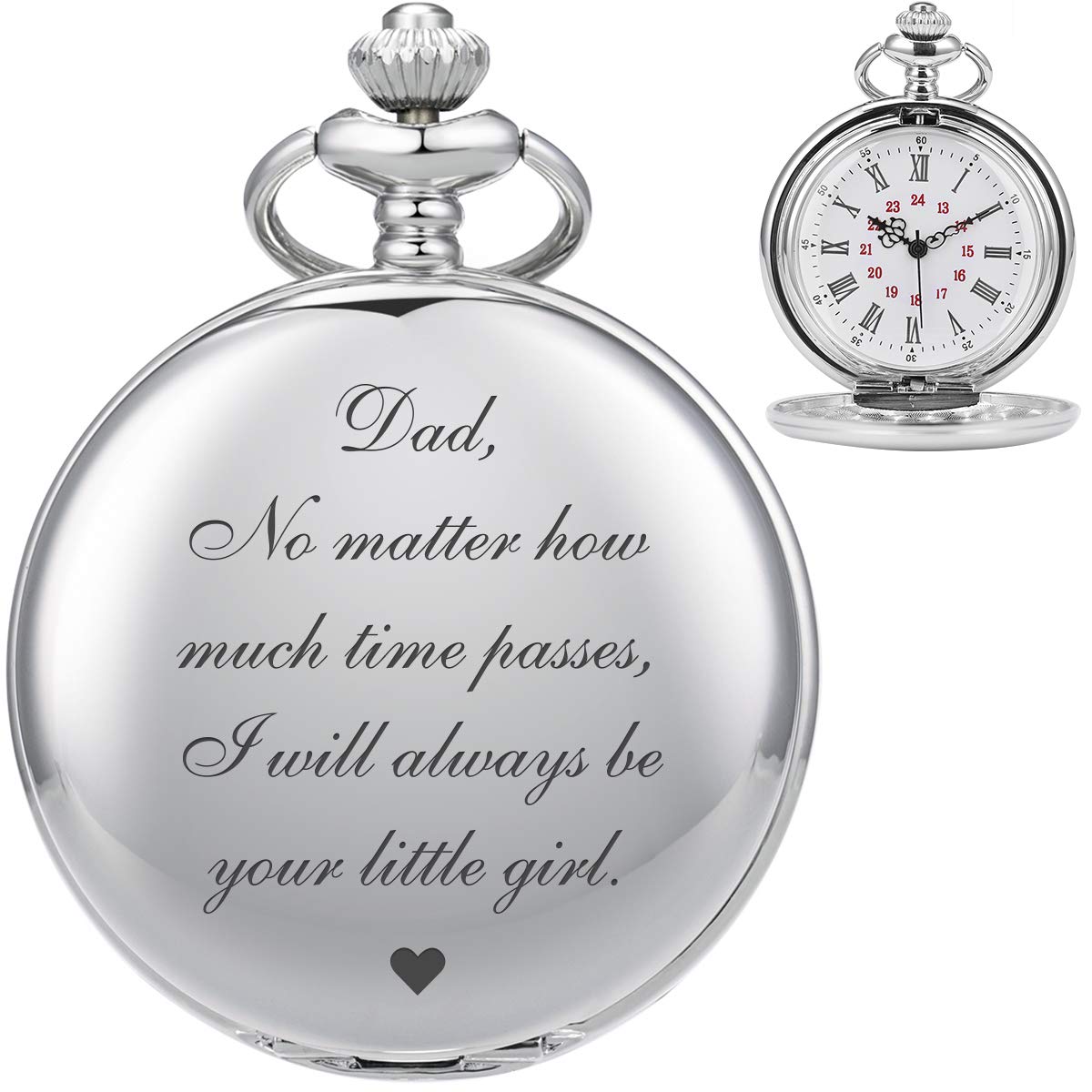 vintage father's day pocket watch