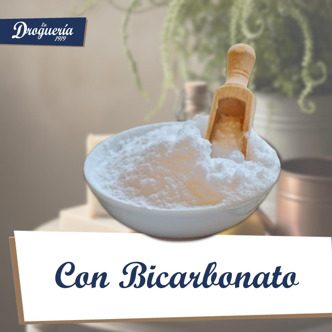 LA DROGUERIA - Lavavajillas a Mano Ecológico - 500ml (220 Lavados) (Bicarbonato)
