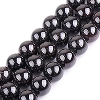 Vista 59 de GEM-Inside - Cuentas sueltas de ágata india natural de 0.157 pulgadas (0.157 in) con cuentas redondas de cristal energético para hacer joyas, 15