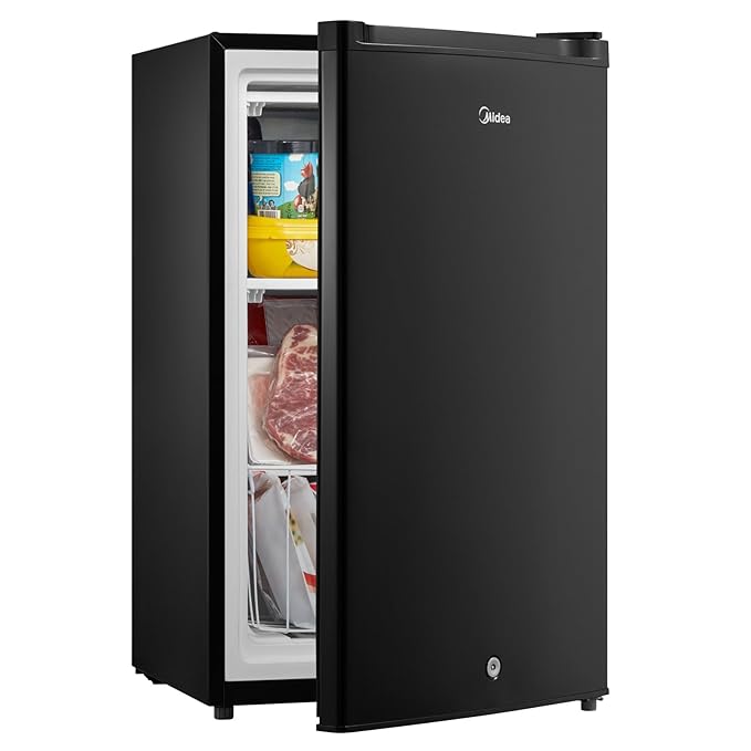 Midea MRU03M2ABB Upright Freezer