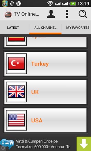 TV Online Android