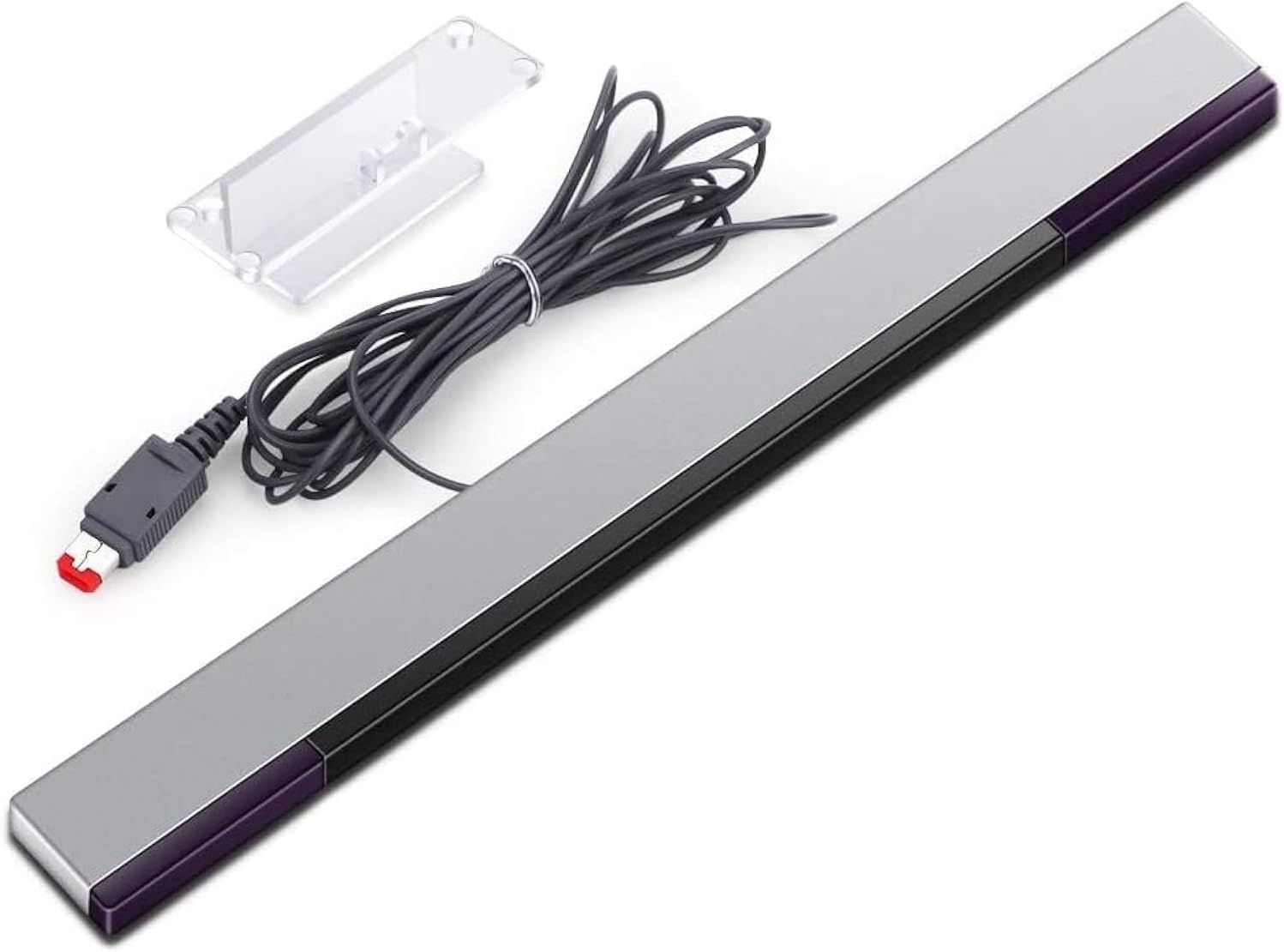 Sorandy Sensor Bar for Wii, Replacement Wireless Sensor Bar, Infrared IR Ray Motion Sensor Receiver, compatible with Wii and U Console