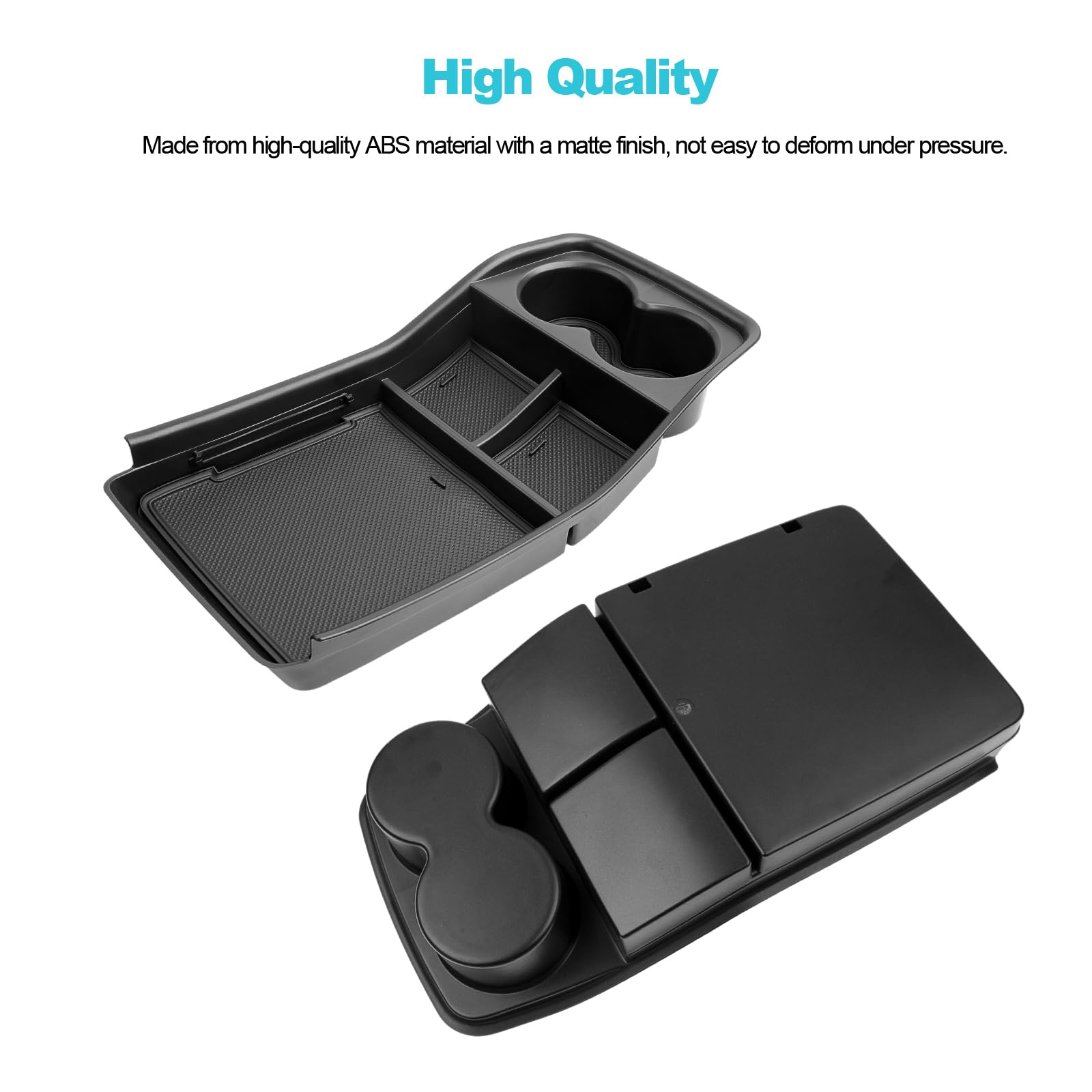 EV3 GT Line Organizer GAFAT Compatibel Met Kia EV9 GT-Line 2024 2025 Opbergbox Voor Middenconsole, EV9 2024 Organizer, Tray-planken, Dashboardkastje Onder De Middenconsole, EV9 Accessoires 2024 Opbergdoos Armleuning