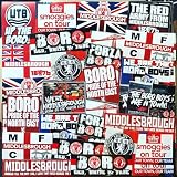 middlesbrough fc - ipswich town Tamaños típicamente 8 x 6 cm, 9 x 5 cm, 7 x 7 cm, 11 x 4 cm
