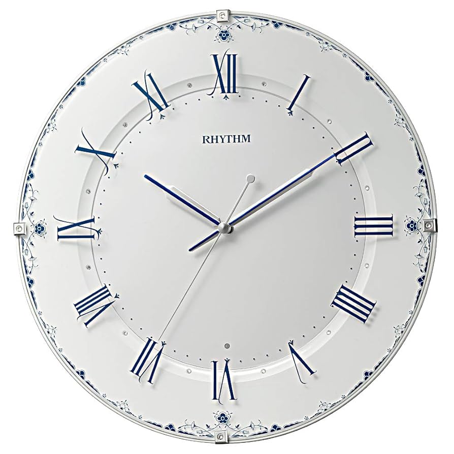 レトロデザイン連続秒針クォーツ式掛け時計 QL739A-NA(ナチュラル) レトロデザイン連続秒針クォーツ式掛け時計 QL739A-NA(ナチュラル)