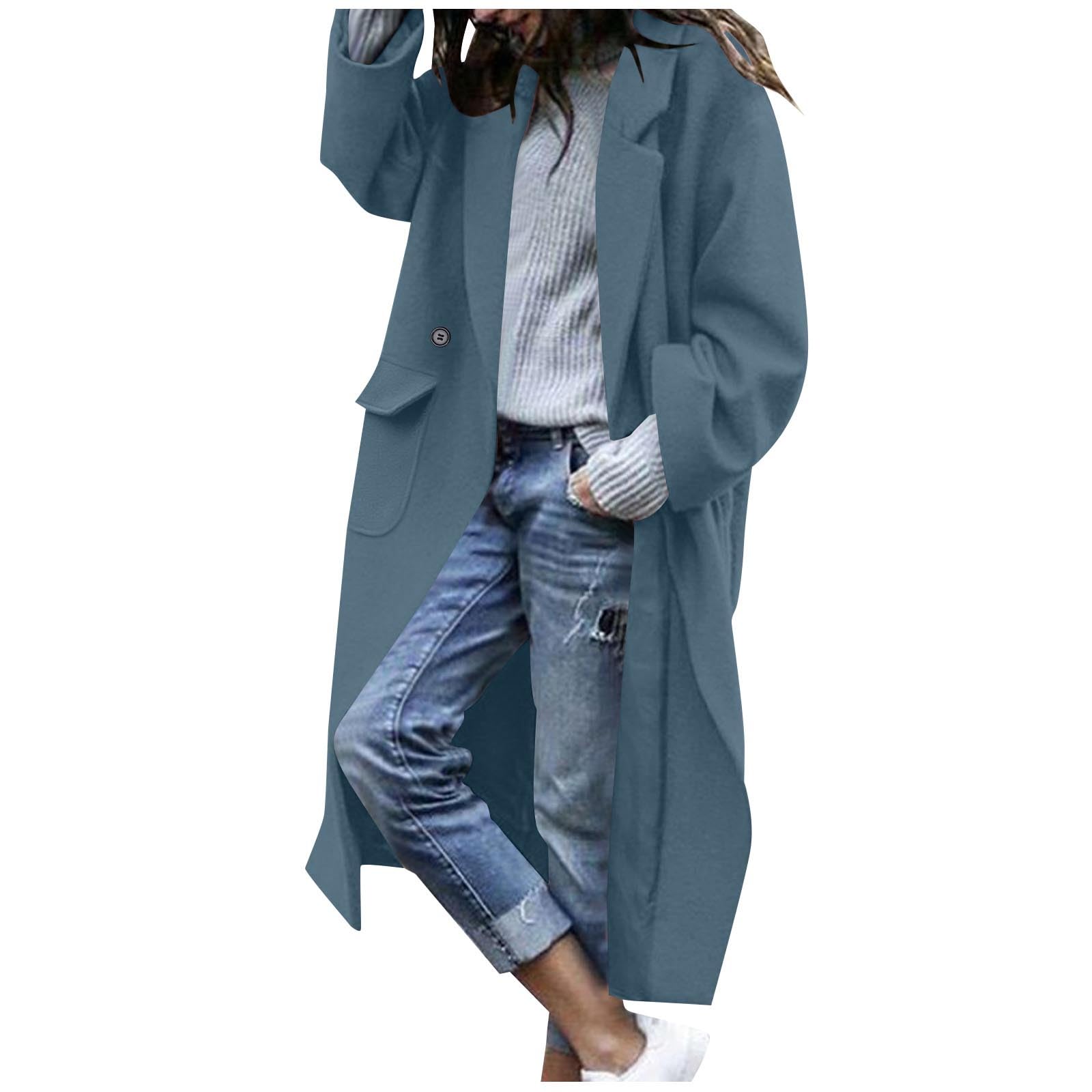 Chaqueta anorak reversible de manga larga, prenda exterior de moda, cuello alto, abrigo abotonado de corte holgado, ideal para un look casual de vacaciones. Incluye bolsillos.