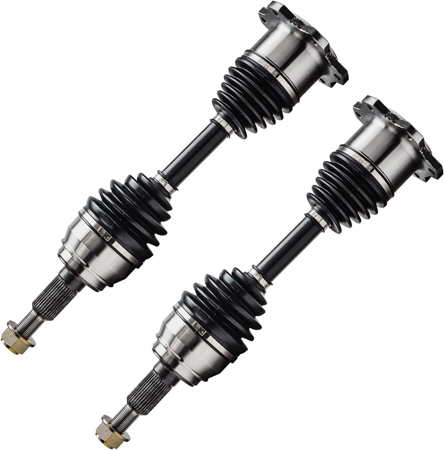 Detroit Axle -Front End 17pc Suspension Kit for 4WD Chevy GMC Silverado Sierra Yukon XL Suburban Avalanche 1500 Tahoe Escalade ESV EXT Upper Control Arms Ball Joints CV Axles Wheel Bearing Hubs