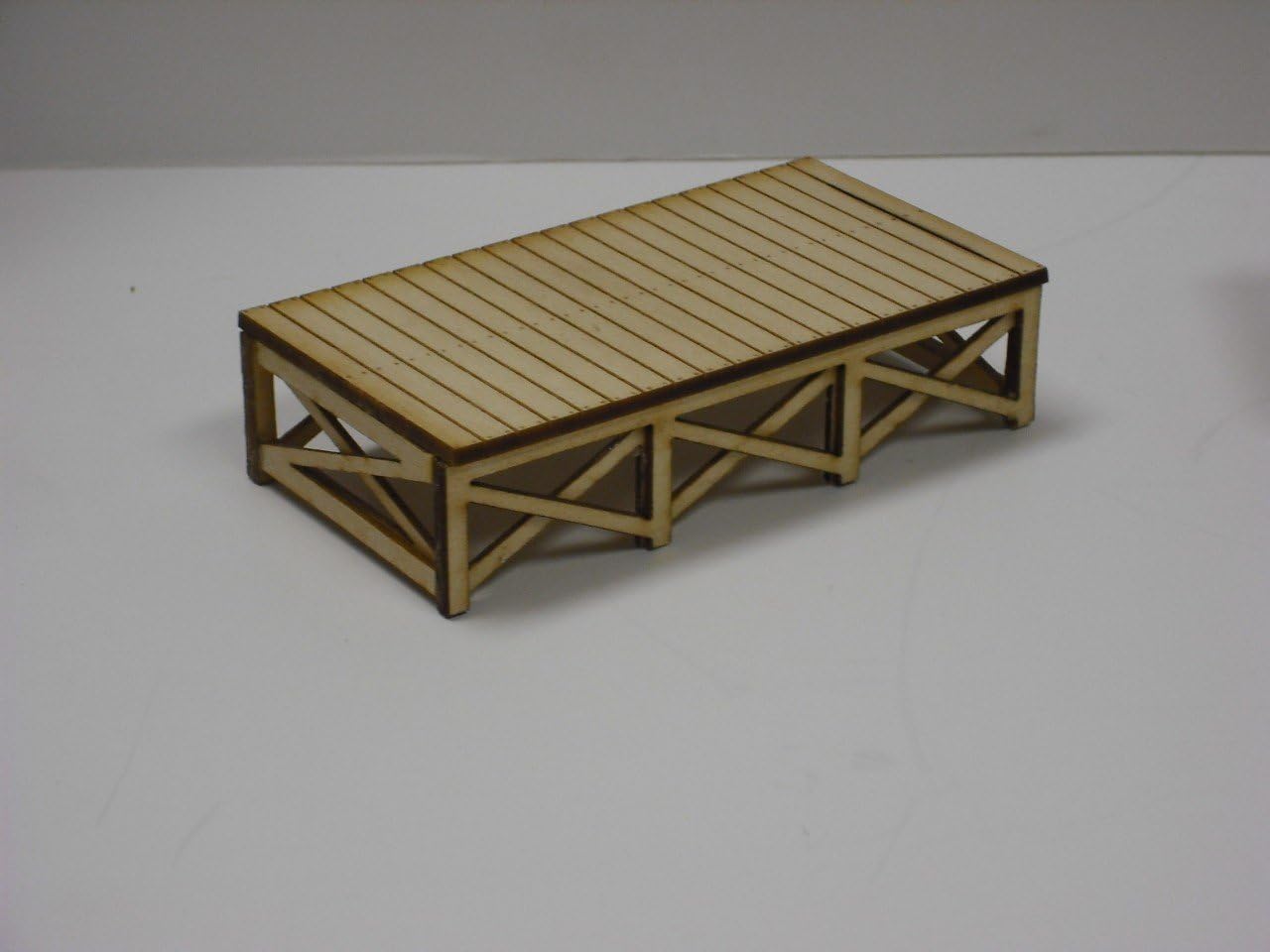 Train Time Laser HO Scale ** Laser Cut ** Custom Loading Dock KIT