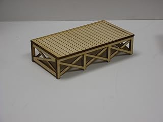 Train Time Laser HO Scale ** Laser Cut ** Custom Loading Dock KIT