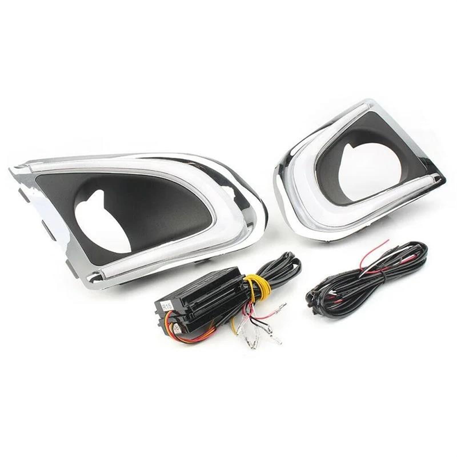 Luz Señal Giro Dinámica Para Chevy Para Trax 2013 2014 2015 Luz LED Conducción Diurna Lámparas Señal Giro Blancas Ámbar Luces Indicadoras Advertencia