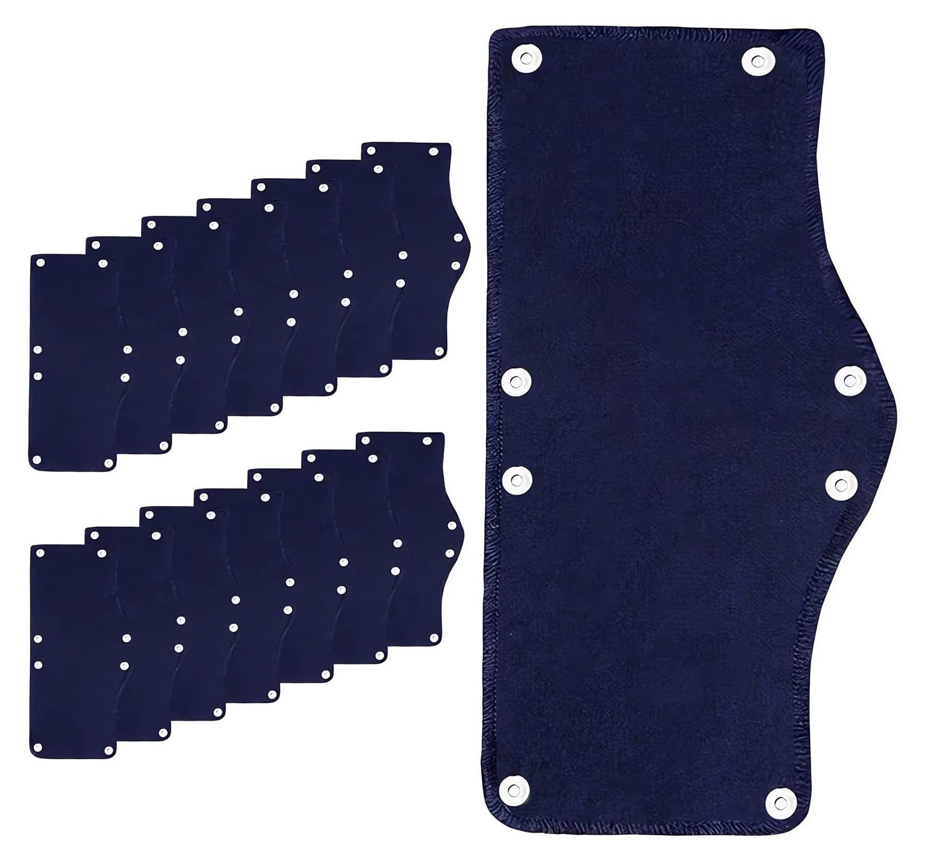 Cotton Hard Hat Sweatband Reusable Terry Cloth Snap-On Sweatband Liner Washable Hard Hat Accessories