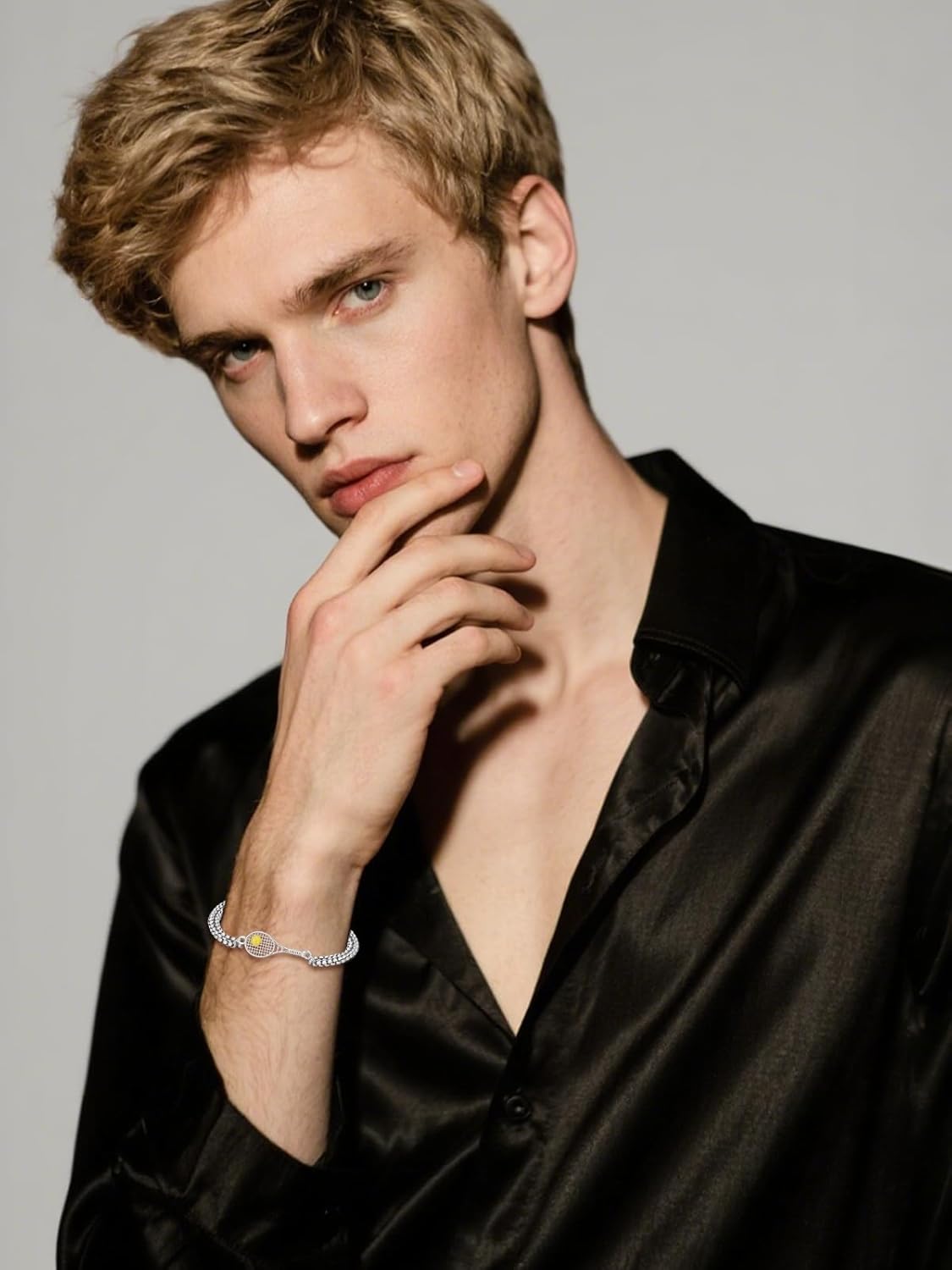 Sports Bracelet Gifts 925 Sterling Silver Baseball/Basketball/Football/Soccer/Volleyball/Golf/Tennis/Hockey Bracelet for Men Women - Image 5