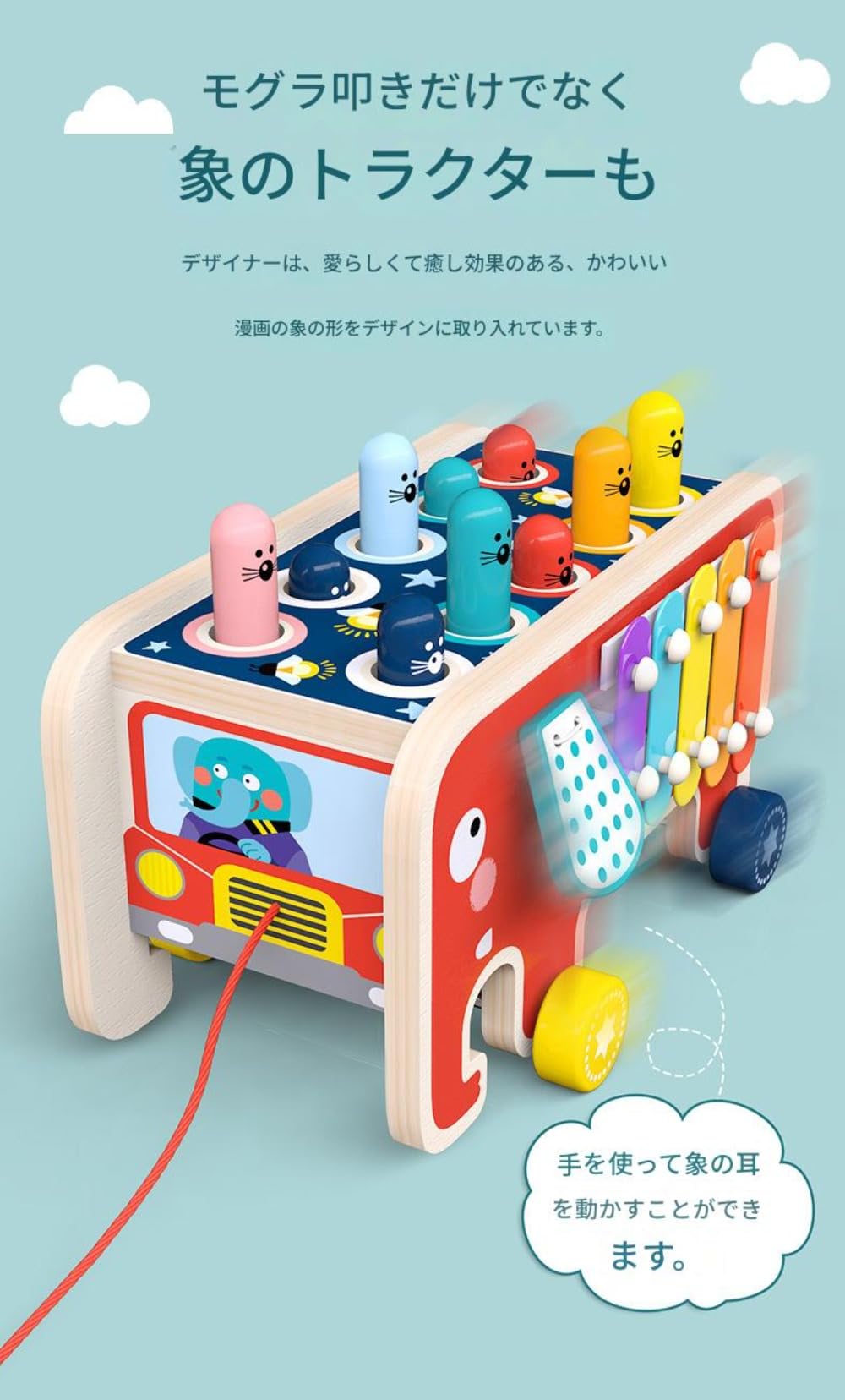 Amazon | Yobuisg 木製 ハンマー ハンマートイ, ハンマートイ 大工
