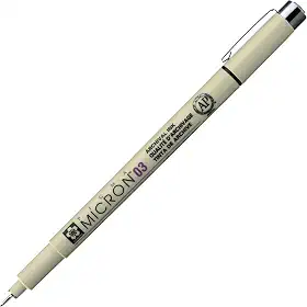 MARCADOR TECNICO NANKIN PIGMA MICRON 03 - PRETO -USO PROFISSIONAL