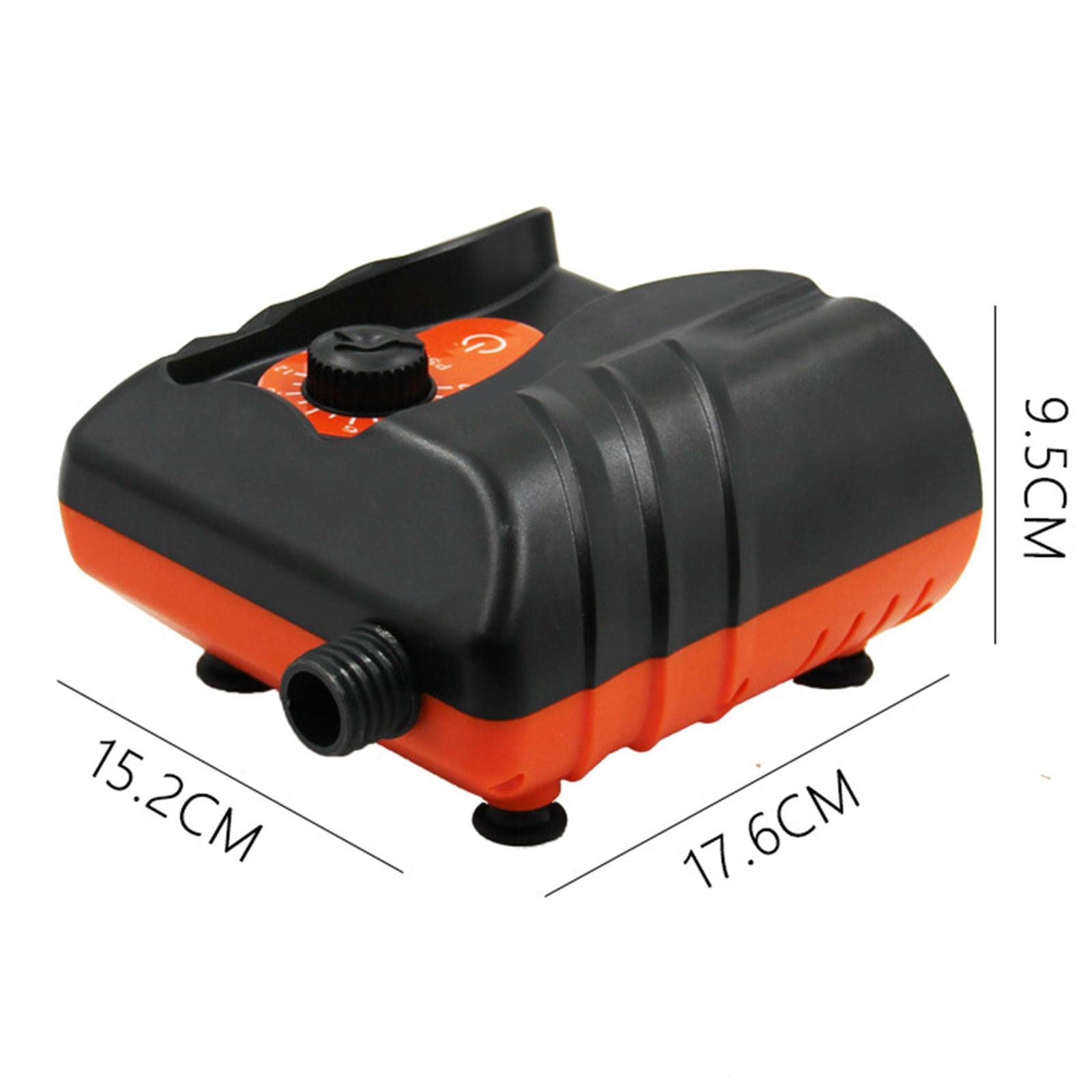 Bomba de Aire Eléctrica con Paleta para Inflar Colchones de Aire Y Piscinas, 12 V, 16 PSI.