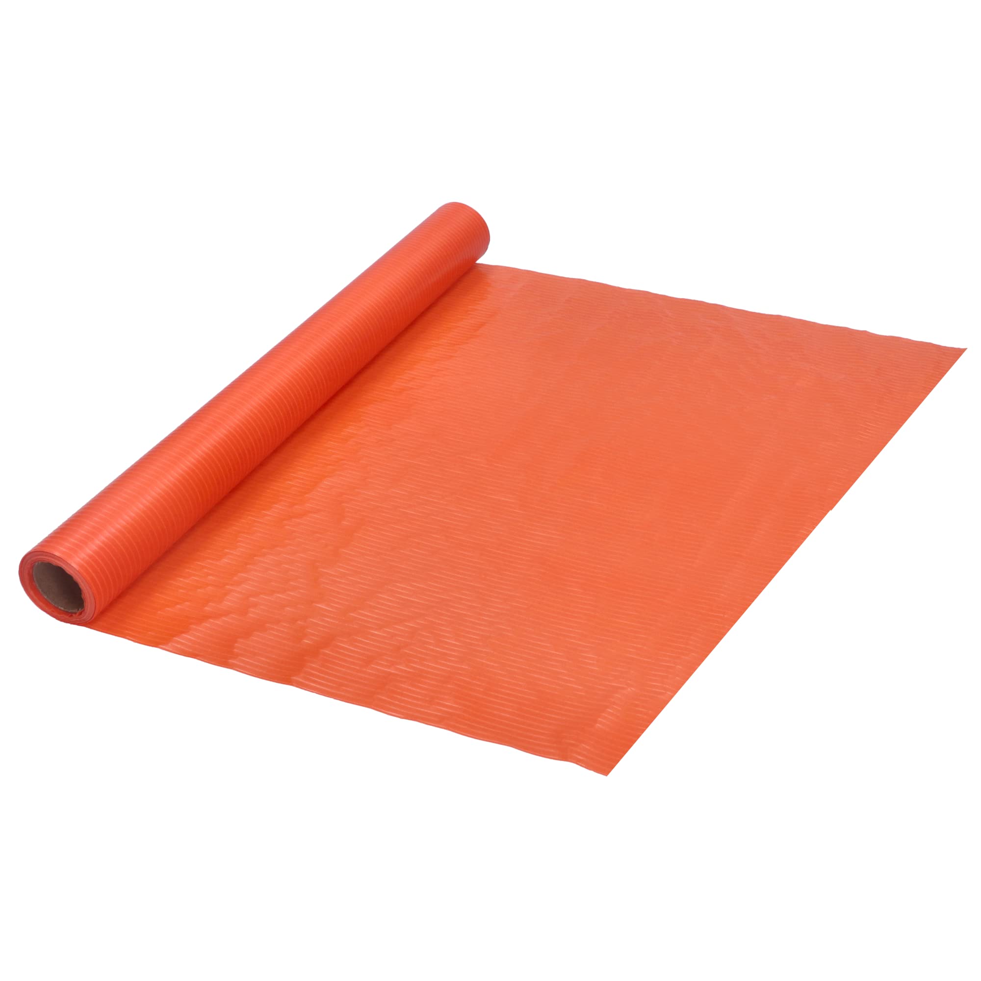 Navneet Youva | Synthetic | Cover Roll | Stripes | 5 Star | 8 Meter | Orange | Pack of 1