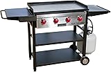 Camp Chef Vs Blackstone: Hot Rivalry Or Dual Misfire? 5 Camp Chef Ftg600 Flat Top Propane Grill And Griddle With Side Shelves