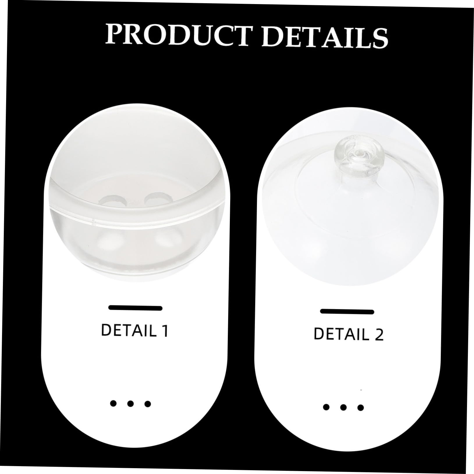 KOMBIUDA Botella Secadora de Laboratorio de Vidrio Transparente de 22 Cm, Desecador al Vacío para Uso en Laboratorios Científicos y Entornos Educativos