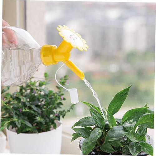 Miniatura 2 de Juego de rociadores de botellas 2 en 1, paquete de 4 rociadores de riego para plantas, boquilla fina y rociador para flores