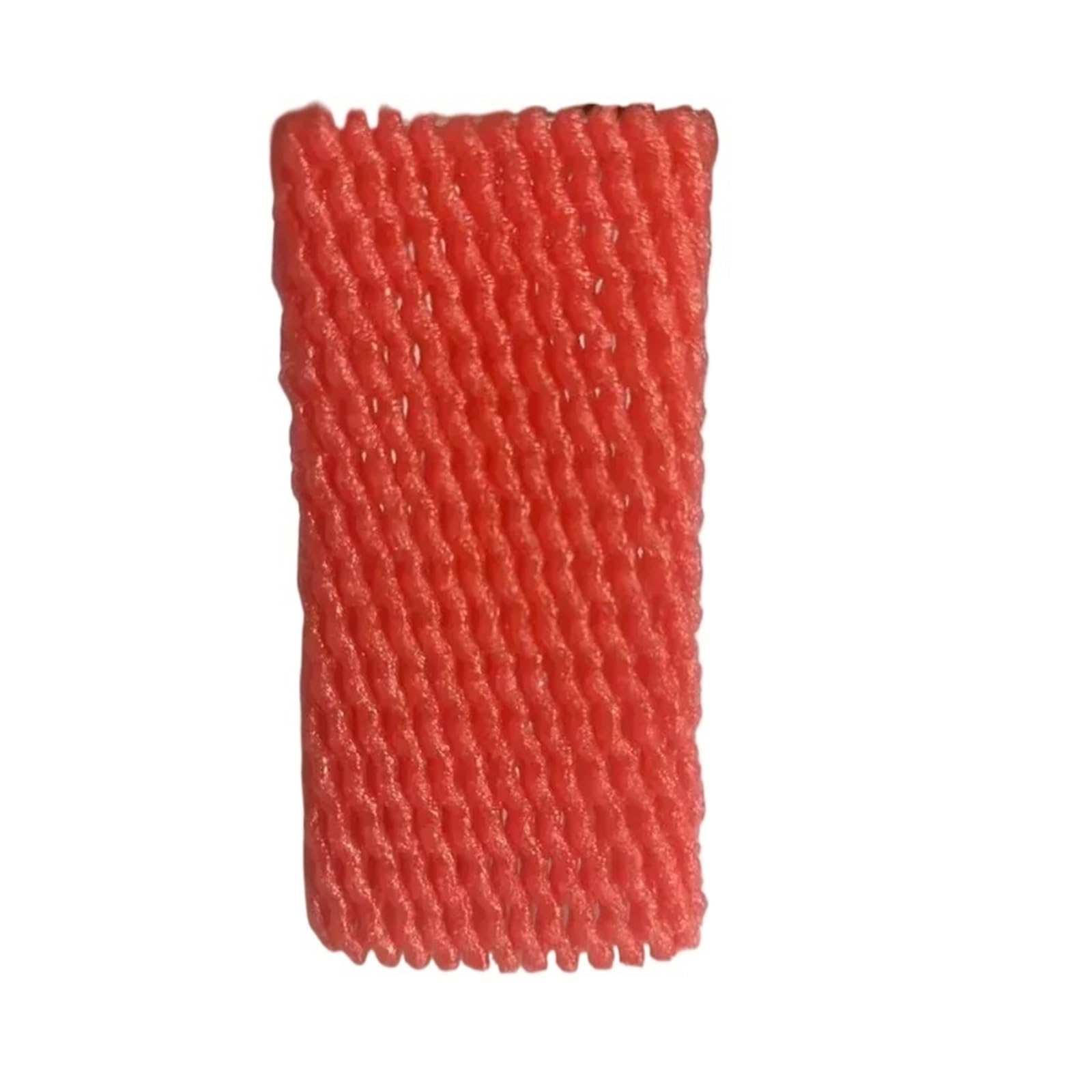 Czerwony pokrowiec ochronny na owoce i warzywa do transportu i pakowania pogrubiony elastyczny materiał piankowy do zapobiegania kolizjom (12 x 7 cm)
