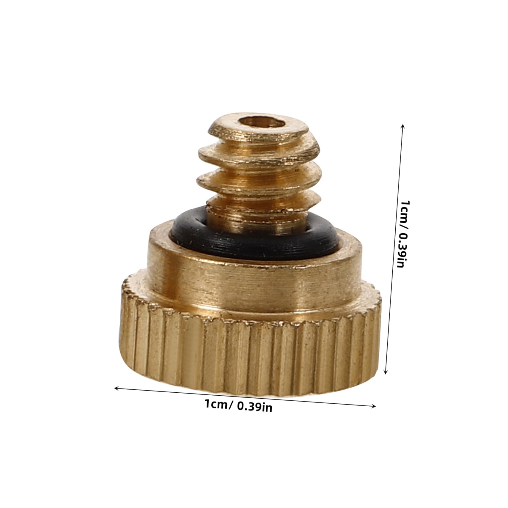 HEMOTON Garden Sprayer Nozzles 30 Pcs 0.3mm Nozzles Self-sealing Energy Efficient