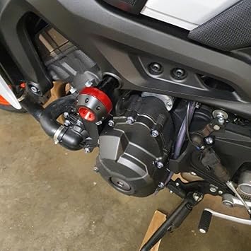 Motorcycle Falling Protection Frame Slider For Xsr900 For Xsr 900 2016-2022 Fairing Guard Crash Protector Side Panel Frame Guard(Red)