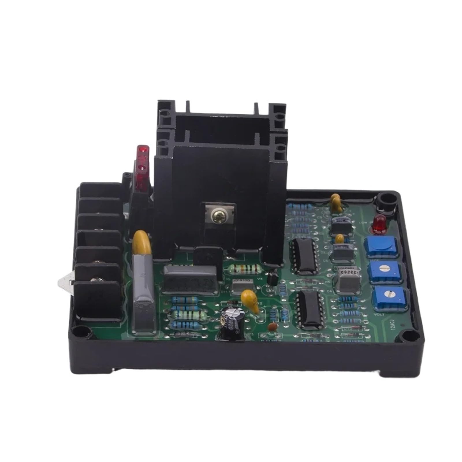 Nvsfzgiyg One Color 1Pcs Avr Gavr 12A Brushless Diesel Generator Ac Automatic Voltage Regulator Circuit Stabilizer