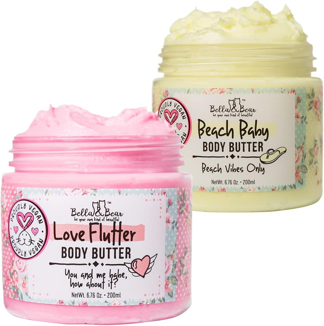 Love Flutter & Beach Baby Body Butter Bundle