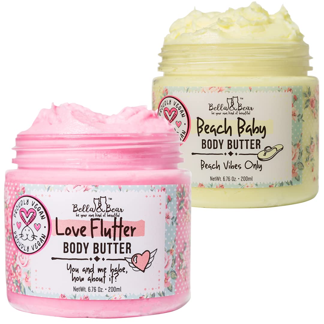 Love Flutter & Beach Baby Body Butter Bundle