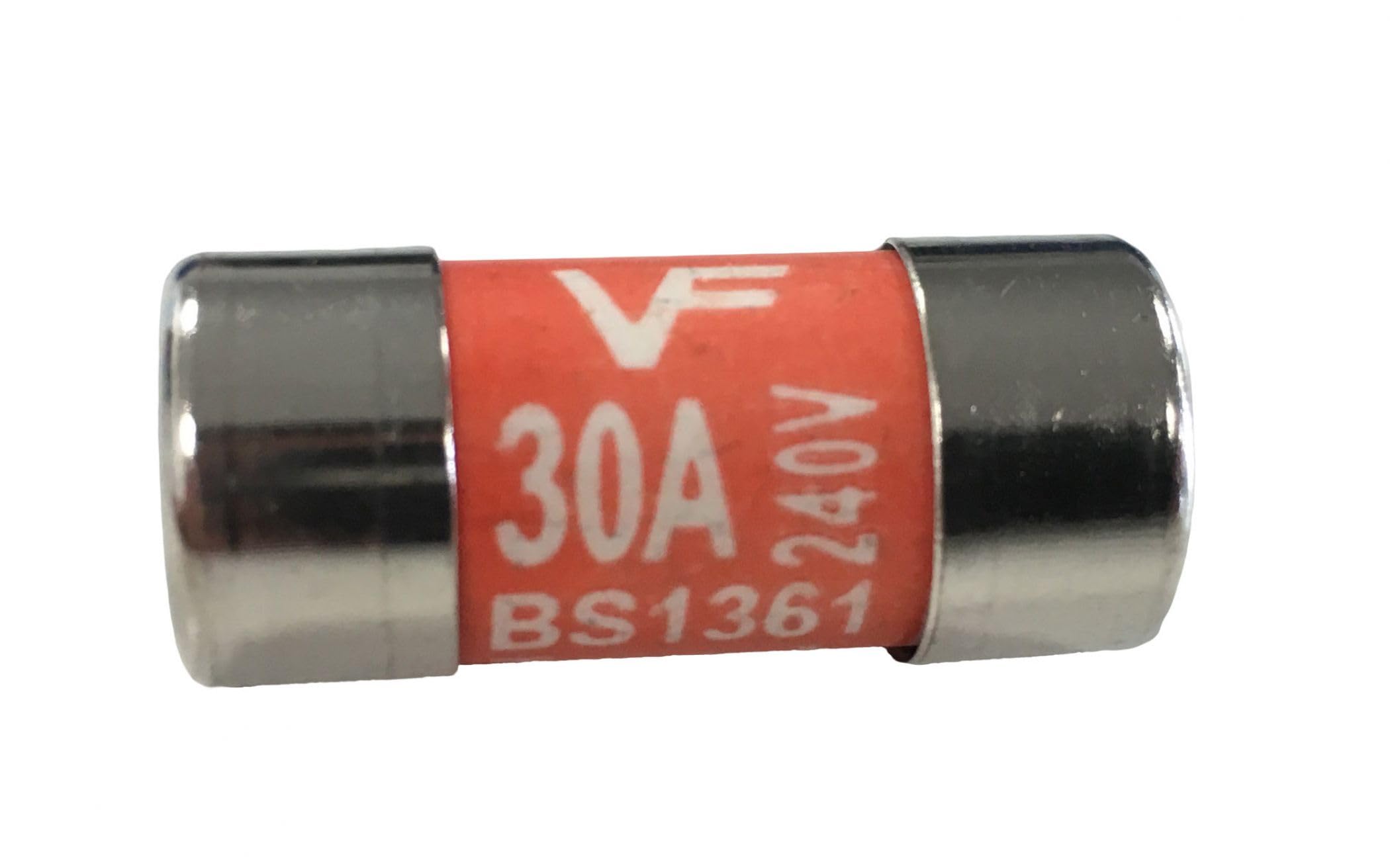 Lyvia Electrical Cf30 30A Consumer Unit Cartridge Fuse, Bs1361