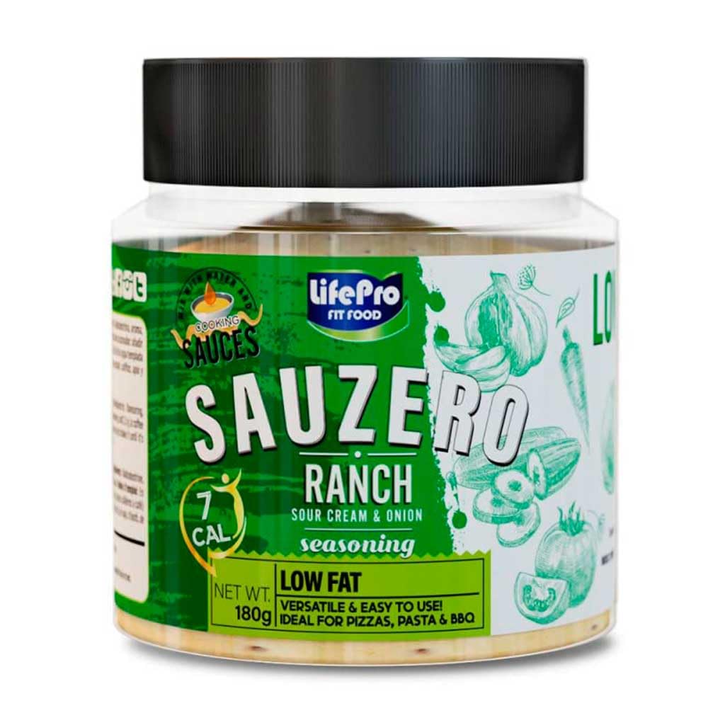 Life Pro Fit-food Sauzero Sazonador 180 gr | Sazonadores BAJOS en calorías | Para darle alegría y sabor a tu dieta fit | Compatibles con todas las dietas (GOAT CHEESE) — view 2