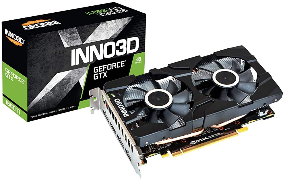 INNO3D GeForce GTX 1660 Ti 6GB　グラフィックボード Amazon.in: Buy (Refurbished) INNO3D Geforce GTX 1660 TI Twin X2