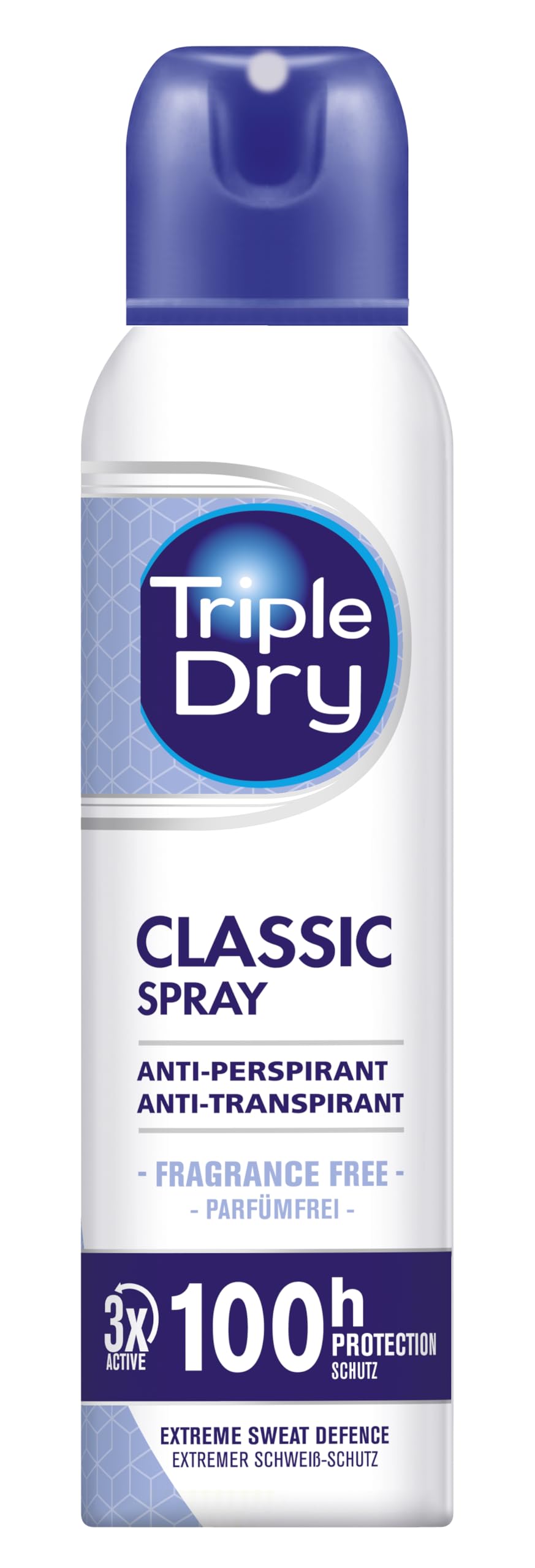 Triple Dry Classic Anti-Perspirant Spray 150ml Unisex