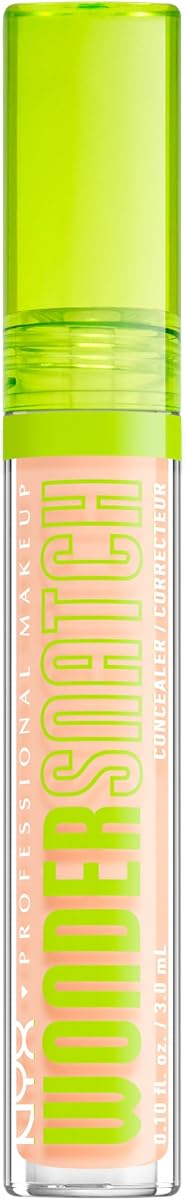 NYX PROFESSIONAL MAKEUP Corrector Wonder Snatch, corrector de maquillaje que ilumina, levanta y arrebata, cobertura total con uso las 24 horas, vegano y libre de crueldad - Pale Cool | El corrector proporciona 24 horas de hidratación y confort, en Pale Cool