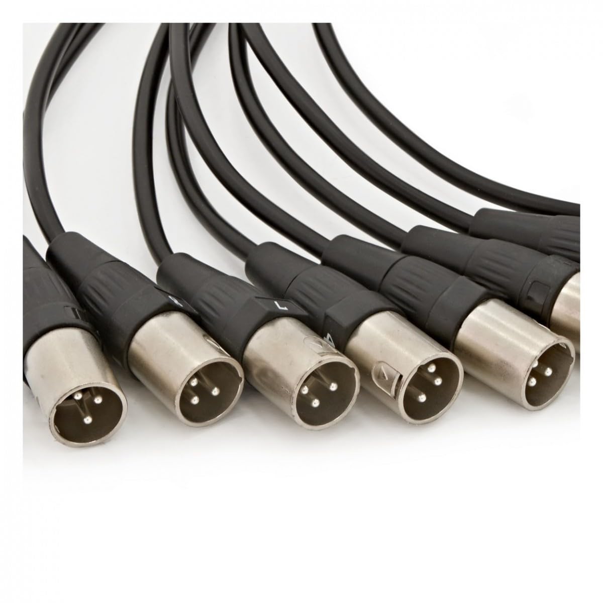 SubZero Caja de escenario de 8 canales - Cable XLR multinúcleo de alta resistencia - 15 m