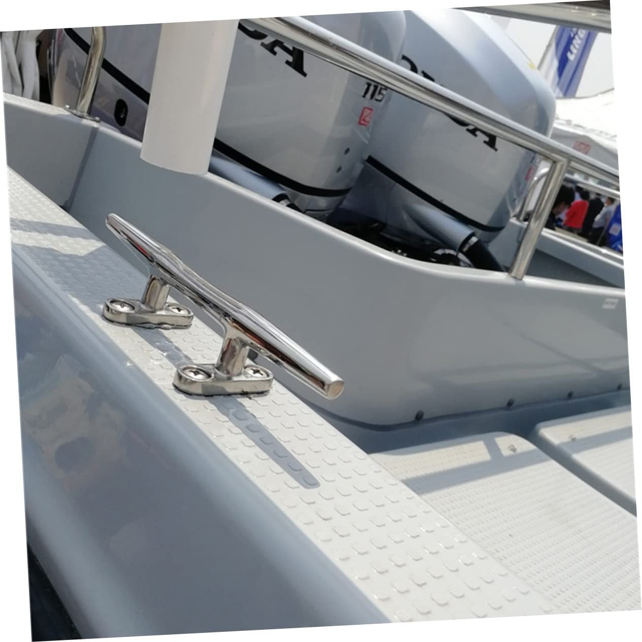 YARNOW 3pezzi Gancio Ormeggio Acciaio Inossidabile Supporto per Barche e Yacht Installazione Facile e Resistente Accessorio per Ormeggio Design Pratico e Versatile