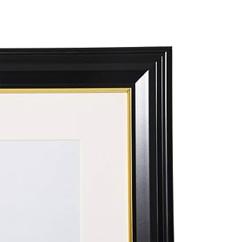 Amazon | FUJICOLOR 額縁 肖像額 写真四切 4切 木製 ブラック