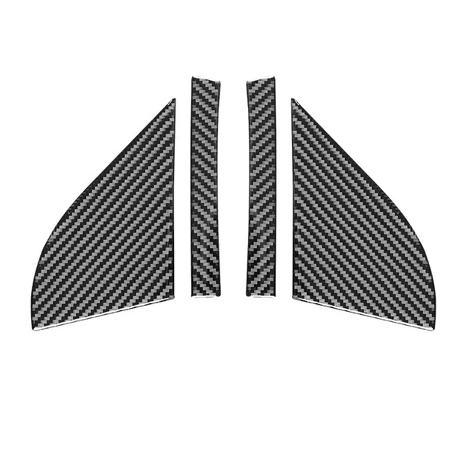 Compatible for CRV CR-V 2007-2011 Accessories Carbon Fiber Interior Car Door A-Pillar Decorative Sticker Cover Trim