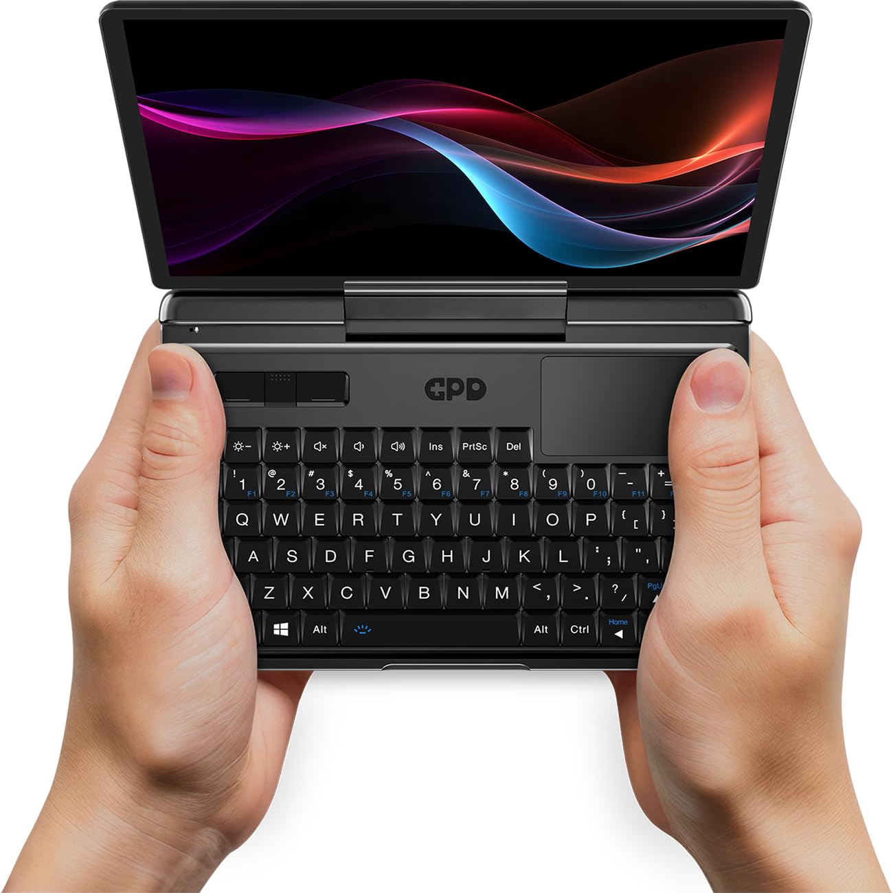 GPD Micro PC 2 (i3-N300) Ultra Mobile PC Windows 11 Home 7" Full HD 180° Octa Core 16GB LPDDR5 512GB SSD NVMe Wi-Fi 6 Ethernet 2.5G Bluetooth 5.2