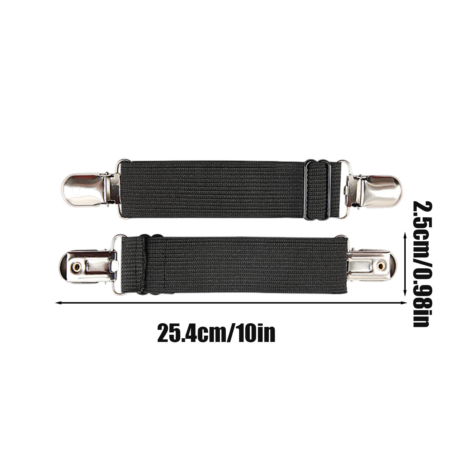 Fermagli Per Stivali 2 Pezzi Regolabili Per Stivali Cowboy | Fermapantaloni Elastico Unisex Indossatori Di Uniforme Artisti Ciclismo Motociclismo Pesca Escursionismo Lavoro Ufficio