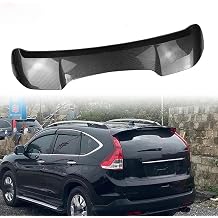 Abs Car Trunk Spoiler For H-Onda Crv Cr-V 2012-2016, Roof Spoiler, Carbon Fiber Look/Gloss Black, Trunk Wing Tail Kit