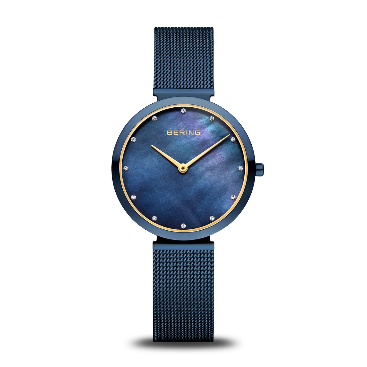 BERING Women Analog Quartz Watch with Stainless Steel Strap 18132-399