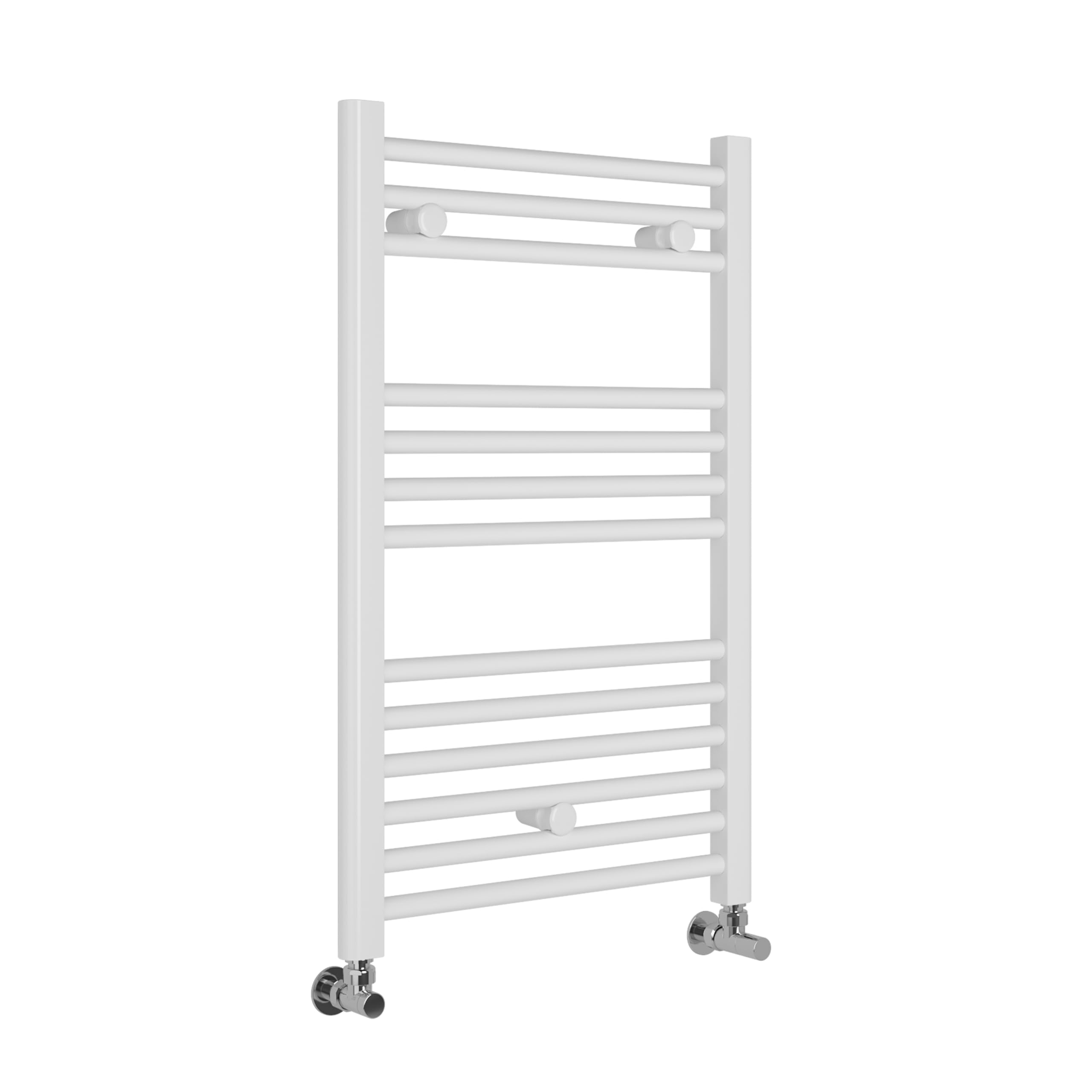 Fácula - Radiador Toallero DE Agua Ocean Blanco 803x450mm | (NO Eléctrico) | 3 Soportes+purgador | Conexiones 3x1/2