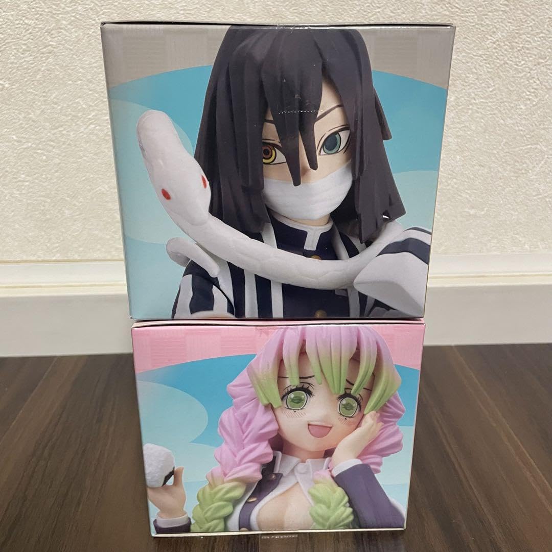 Amazon.co.jp: 鬼滅 ちょこのせフィギュア 甘露寺蜜璃 伊黒小芭内
