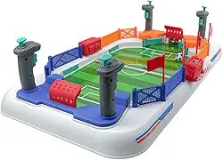 Company Kids Pinball Futebol Brinquedo Fliperama Jogo de Mesa Pebolim para 2 Jogadores, 2 Bolinhas, Placar e Acessórios