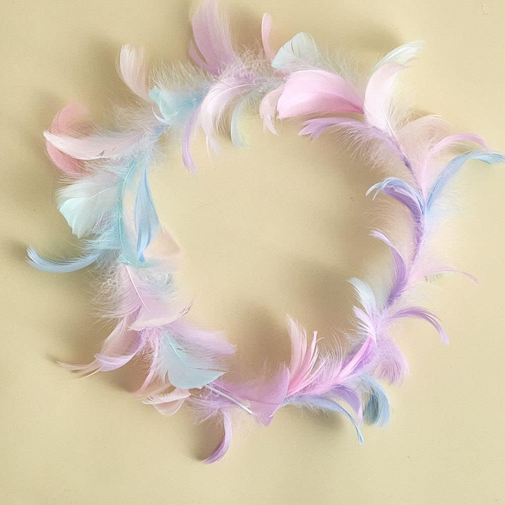 PRP Creation Multicolour Feather Crown Tiara Light Up Headbands LED Feather Hairband Luminous Headdress with 3 Flashing Modes for Kids and Adults (Pack Of 1) (B0D17T98DJ) Amazon Price History, Amazon Price Tracker