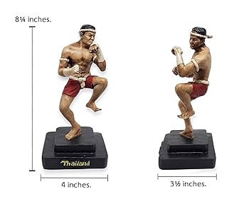 ムエタイ　インテリア フィギュア Amazon.co.jp: BestySuperStore ムエタイ 8¼インチ ハイカラー