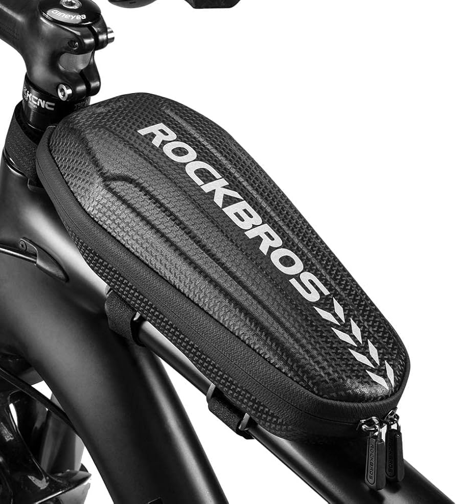 新品 ROCKBROS フレームバッグ 自転車 防水 グリーン 多機能収納バッグ Amazon | ROCKBROS(ロックブロス)フレームバッグ 自転車 バッグ