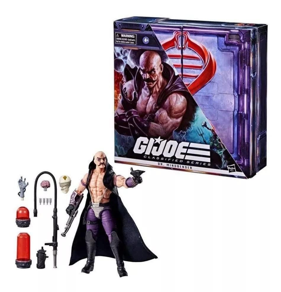 G.I. Joe Classified Series Dr. Mindbender Figure : Amazon.sg: Toys